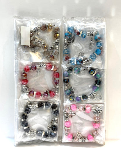 Pulsera Elasticada #Piedra mulricolor