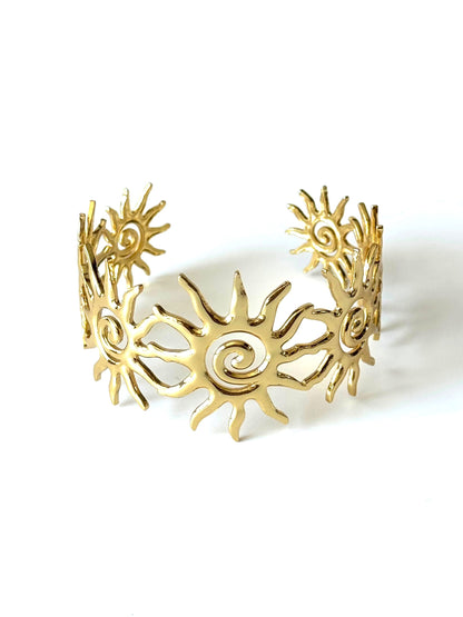 Pulsera Esclava #1419 dorado