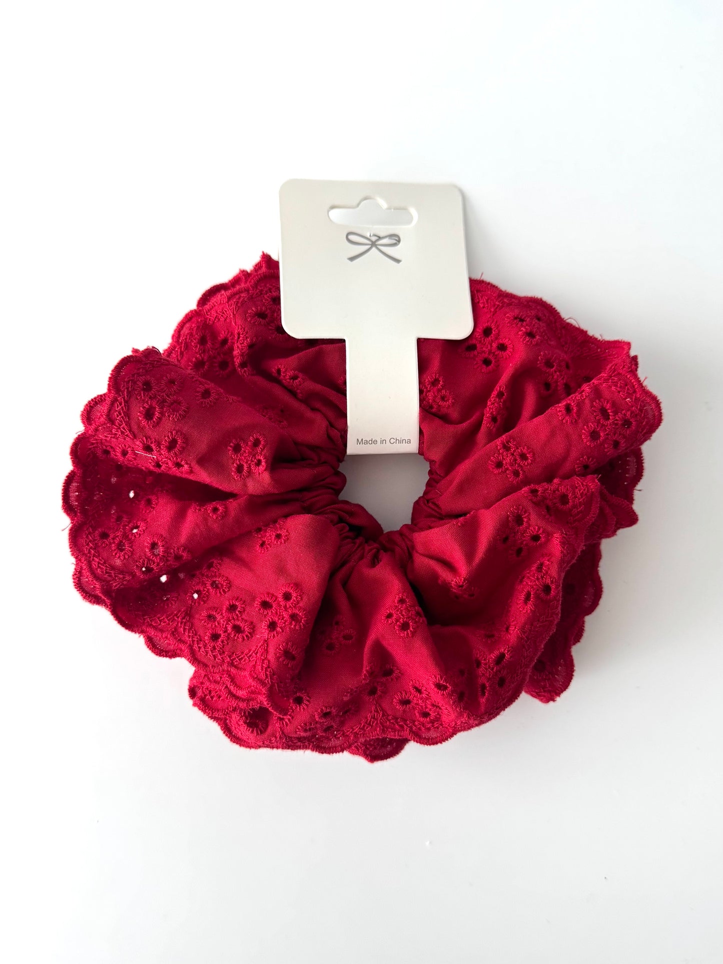 Scrunchies Broderie 10# (Docena)
