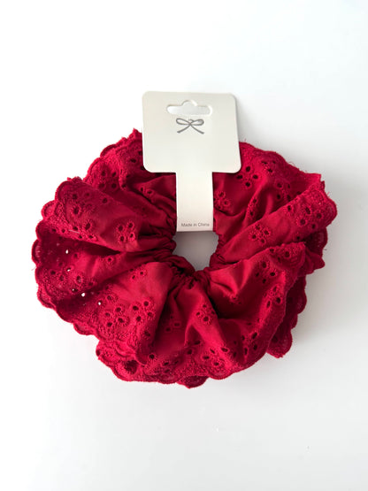Scrunchies Broderie 10# (Docena)