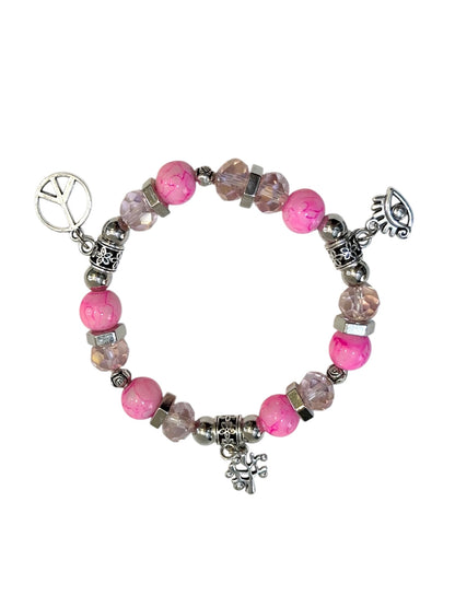 Pulsera Elasticada #Piedra mulricolor
