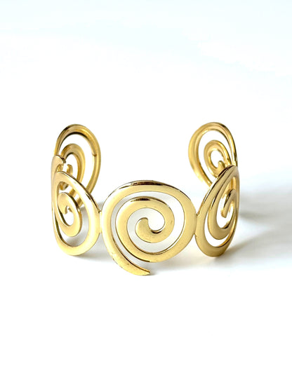 Pulsera Esclava #1418 dorado