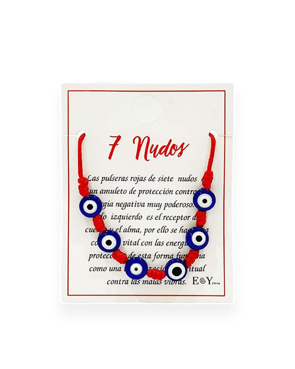 Pulsera de 7 nudos