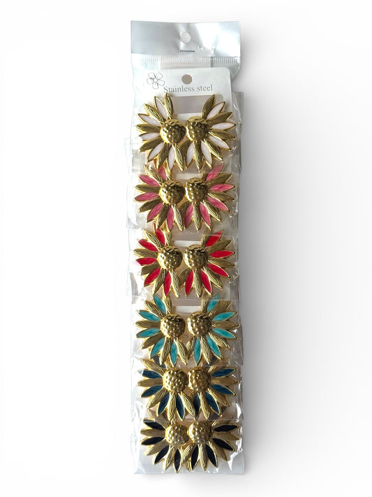 Aros de acero modelo #85615 (6 unidades)
