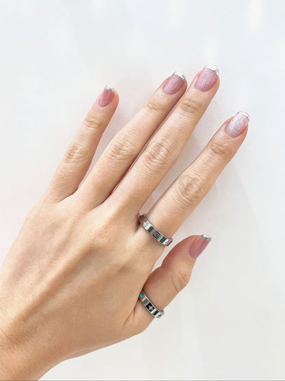 #6 ARGOLLA PUNTO LUZ DELGADA P