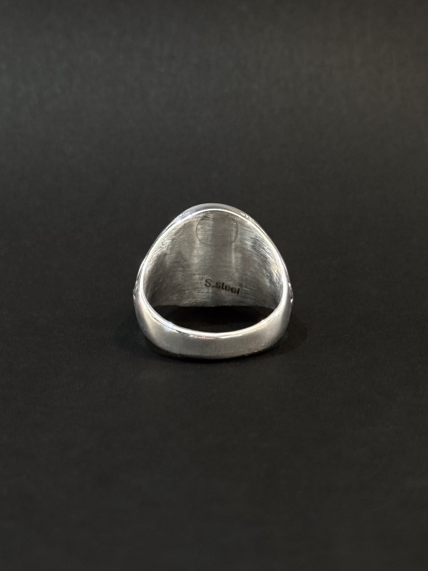 Anillo de hombre en acero vikingo #794