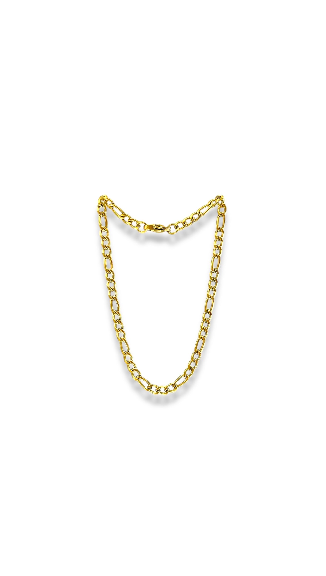 Pulsera de cadena de acero modelo #34_ 3mm G-7