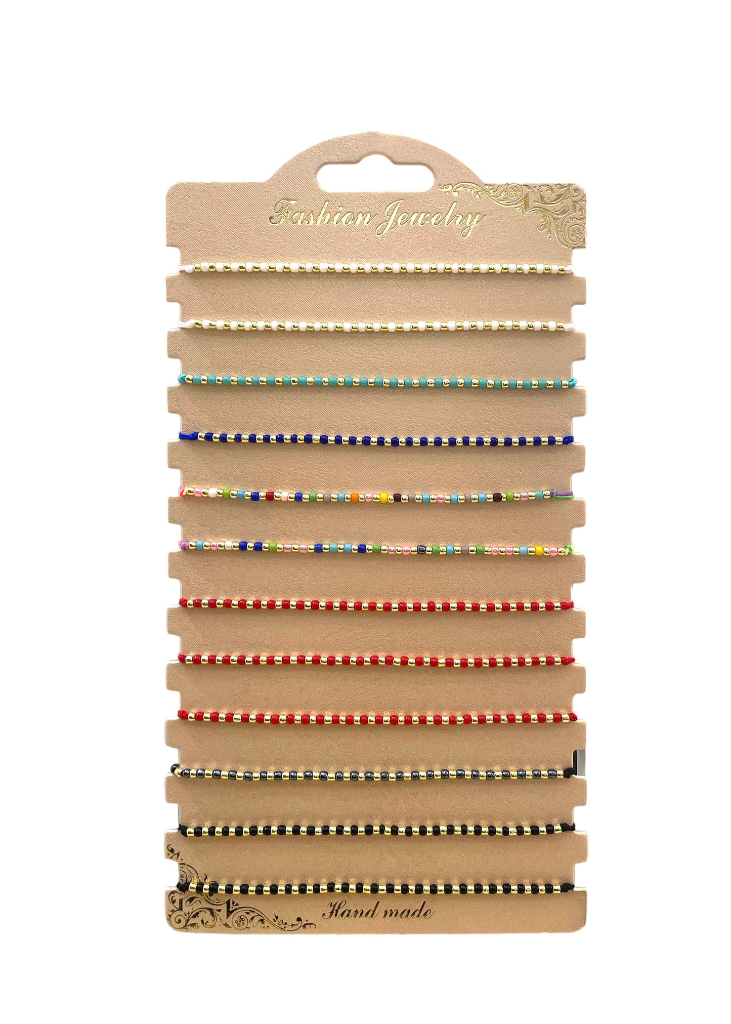 Mostacilla delgada multiucolor