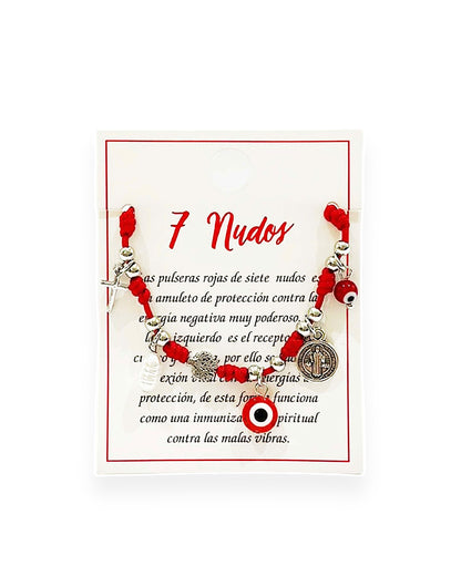 Pulsera de 7 nudos