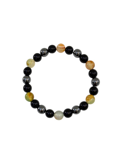 Pulsera Elasticada #Piedra Falsa 6,5mm