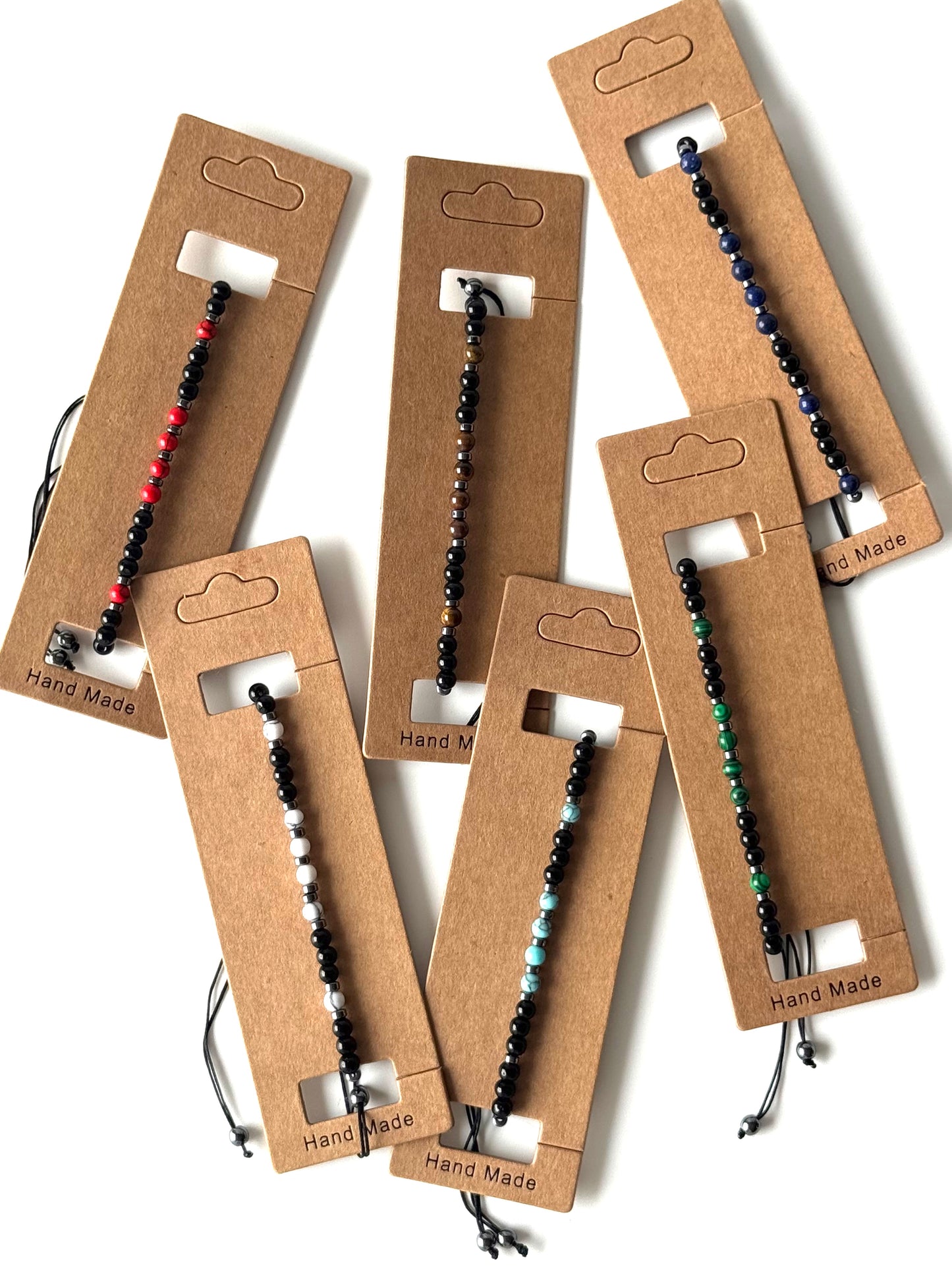 Pulsera piedras de colores