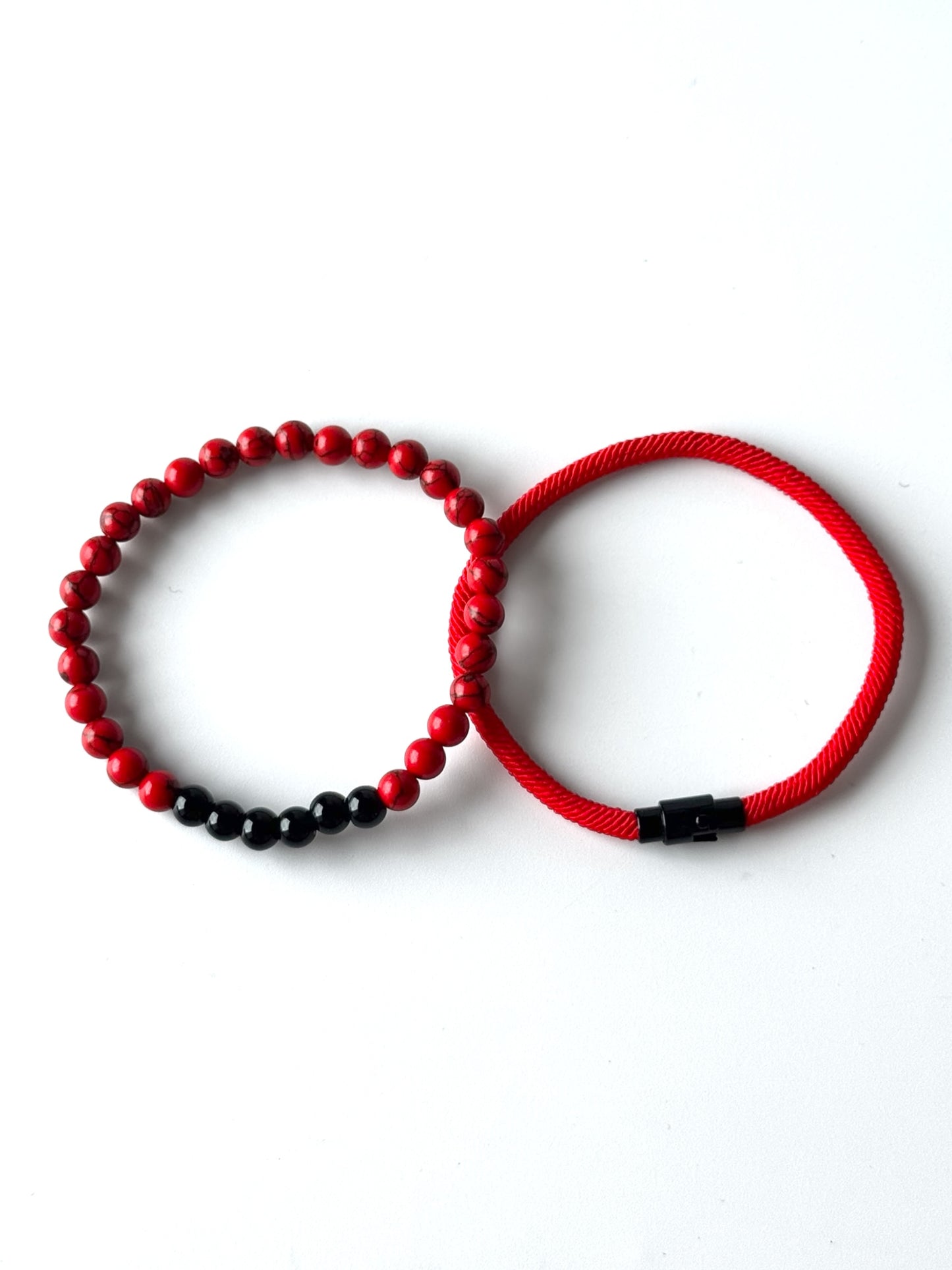 Pulsera roja para hombre #3