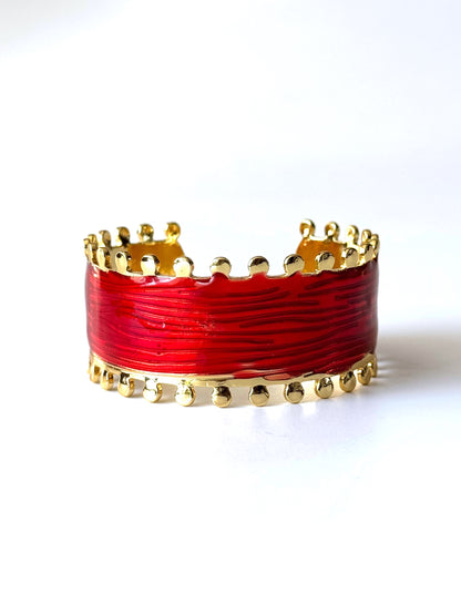Pulsera Esclava #1422 rojo
