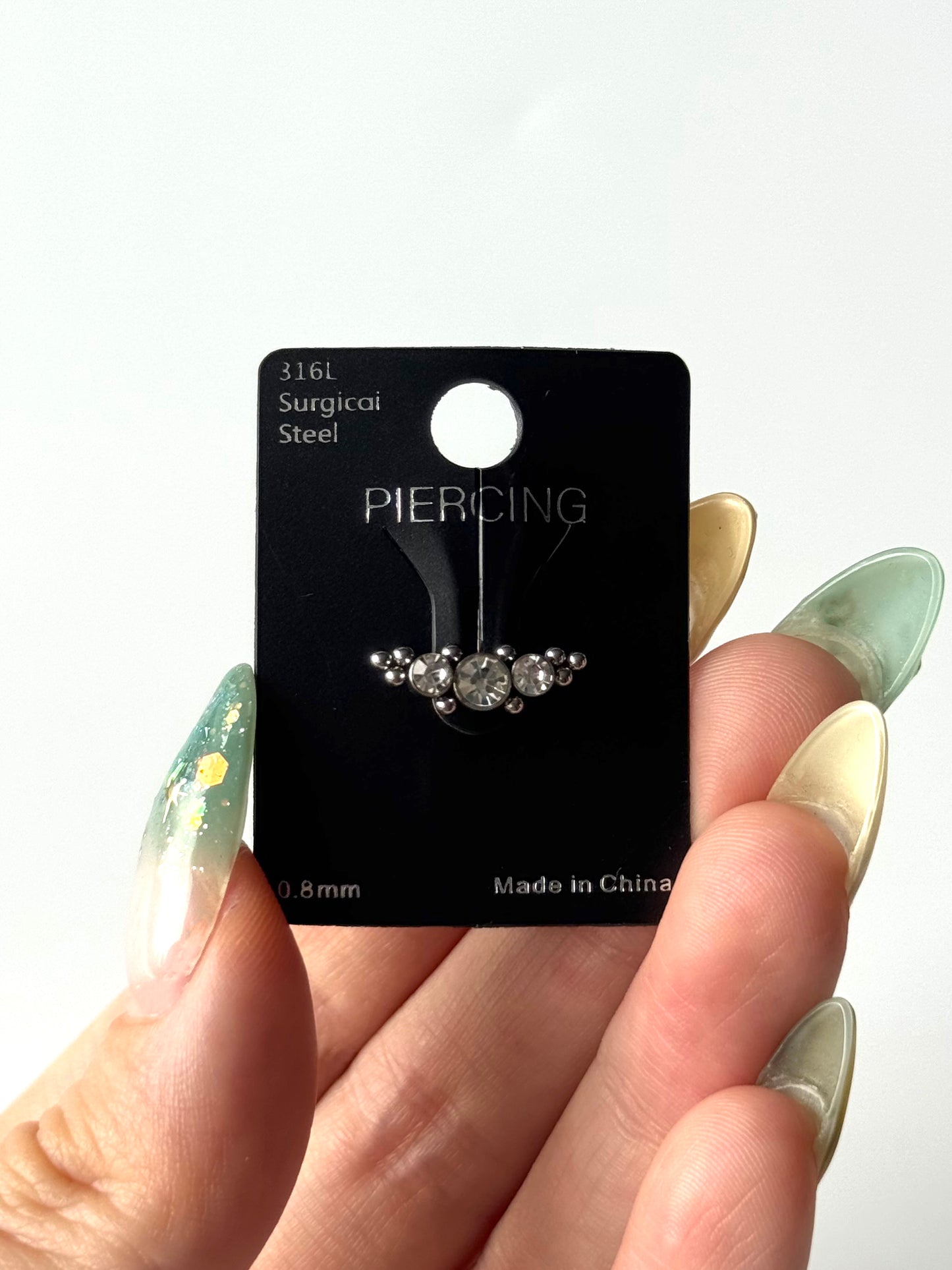 Piercing Acero_Recto #16