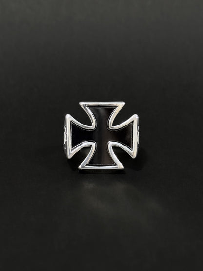 Anillo de hombre en acero vikingo #569