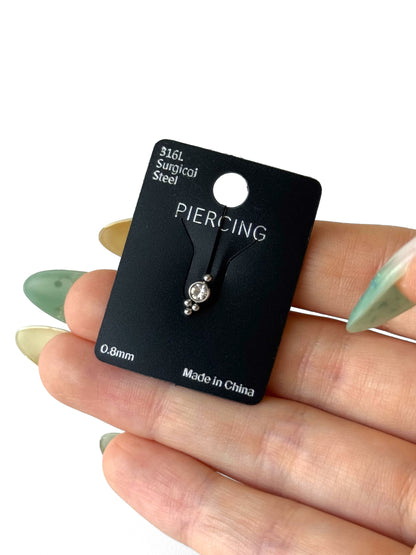 Piercing Acero_Recto #21