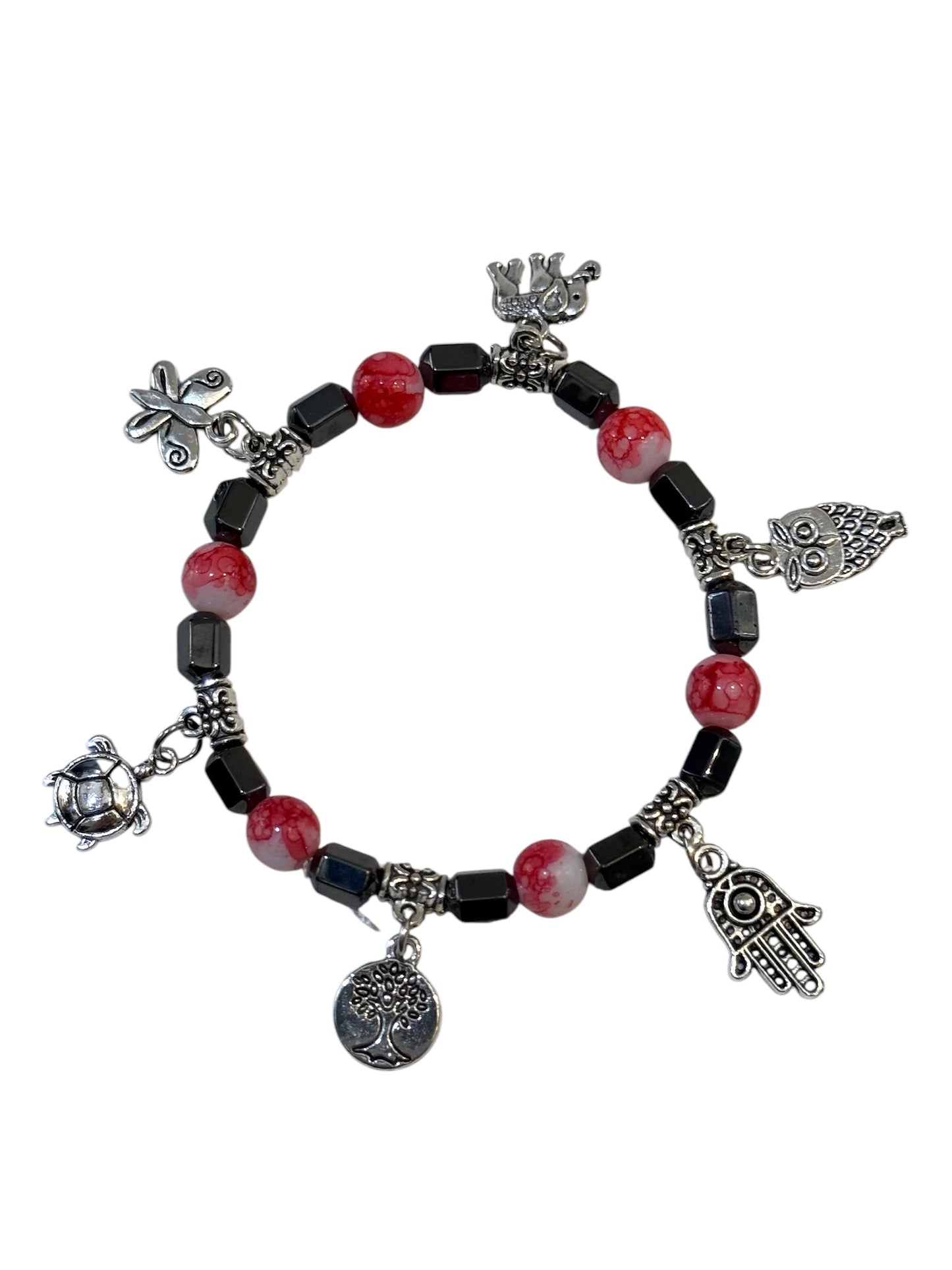 Pulsera Elasticada #Piedra multicolor