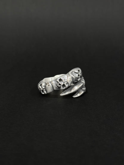 Anillo de hombre en acero vikingo #566