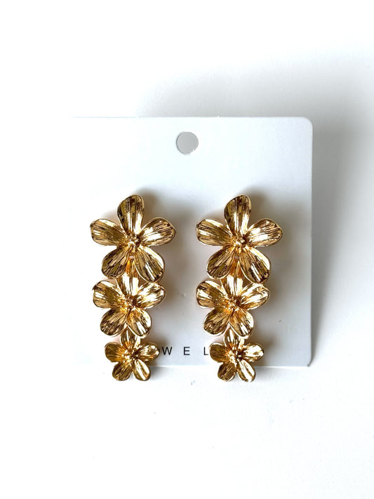 Aros de fantasía #993 dorado