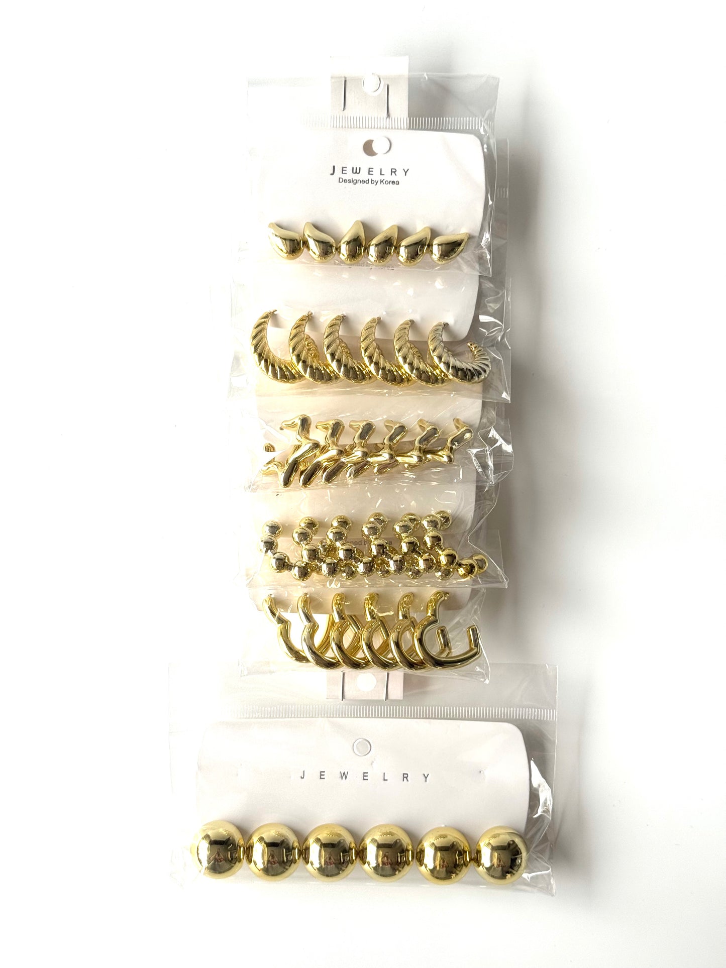 Oferta aros de fantasía #Dorado