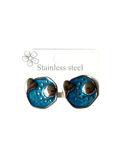 Aros de acero modelo #849 (6 unidades)