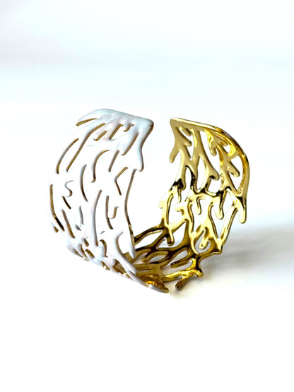Pulsera Esclava #1423 blanco
