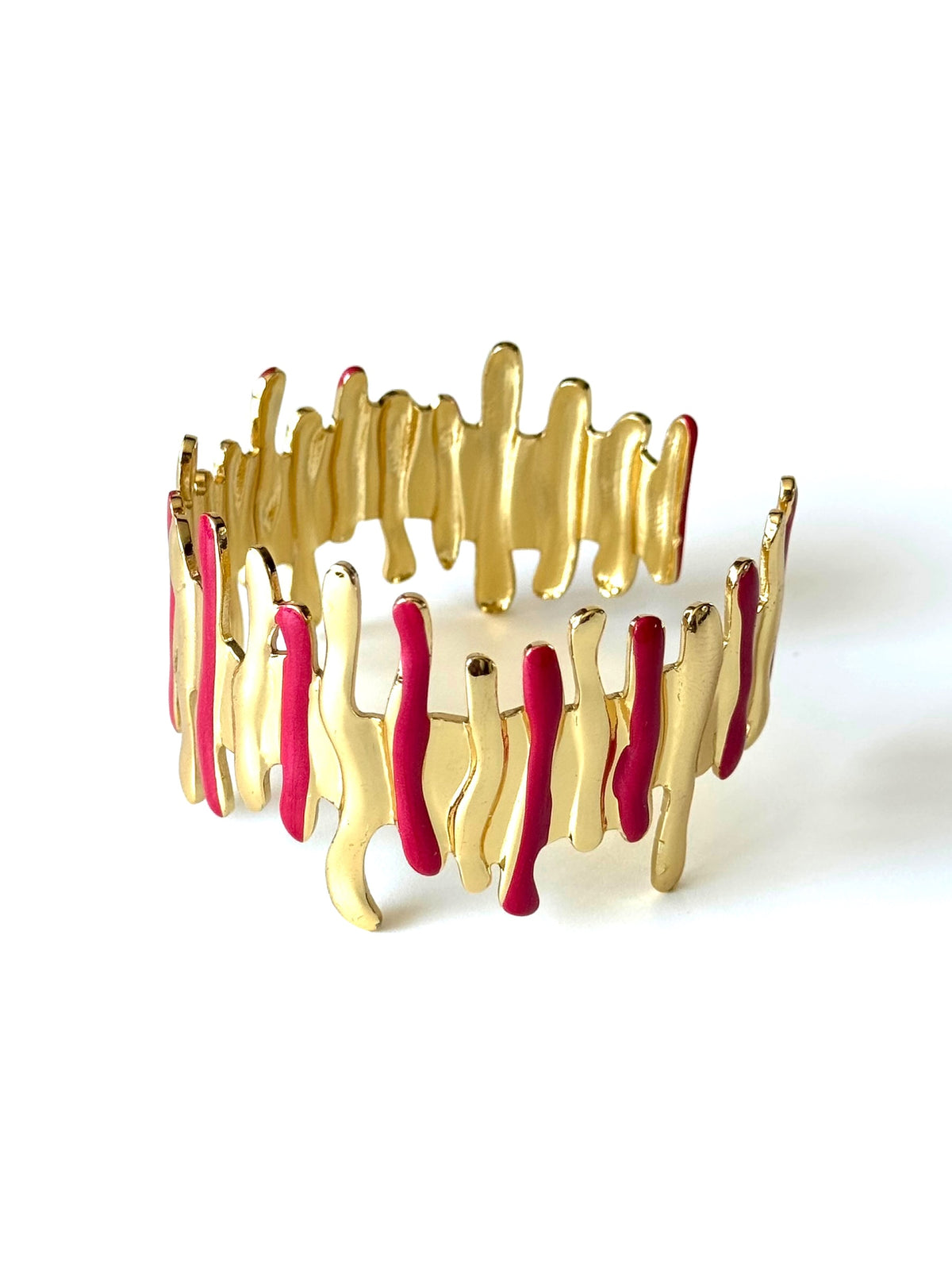 Pulsera Esclava #1421 rojo