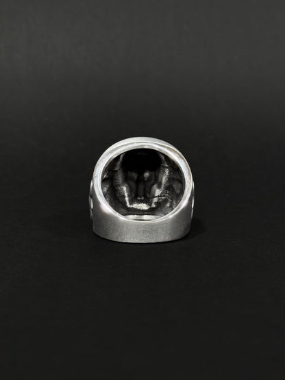 Anillo de hombre en acero vikingo #575