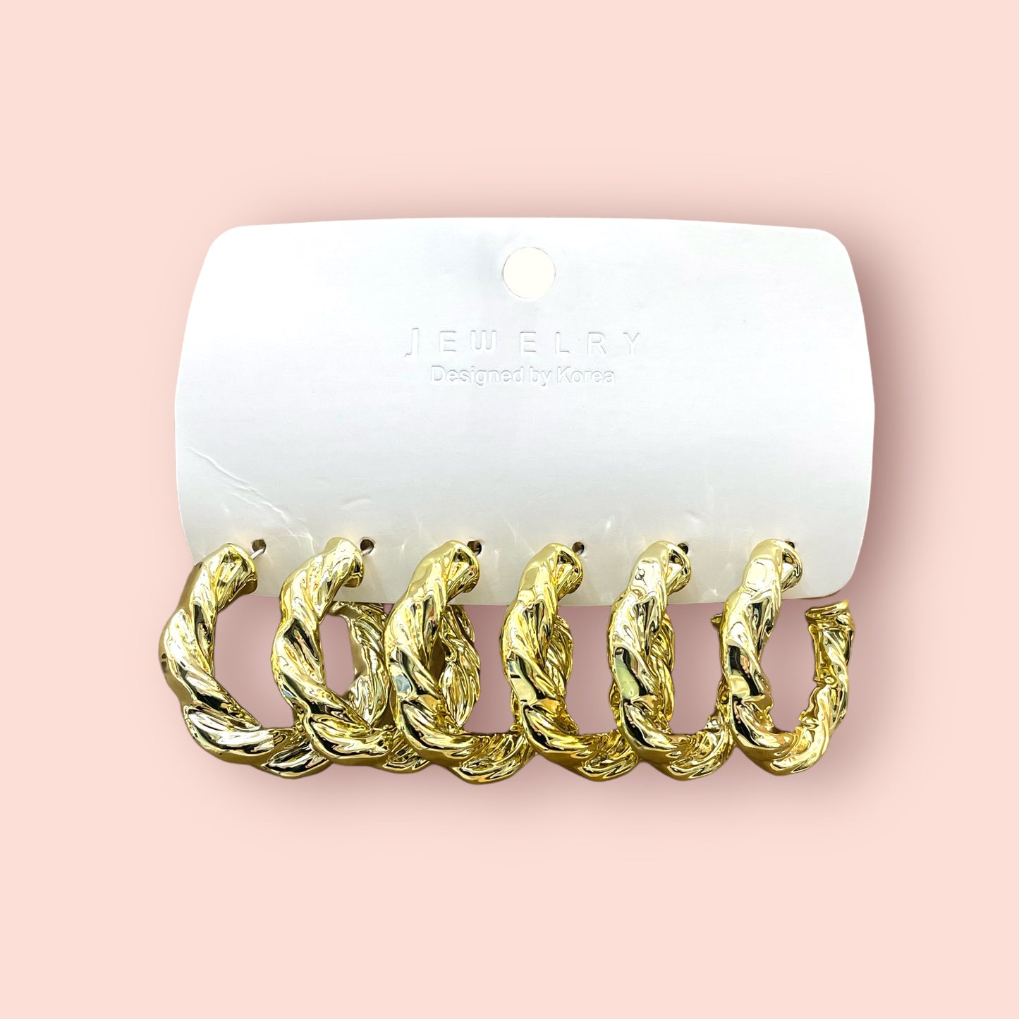 Oferta aros de fantasía #Dorado