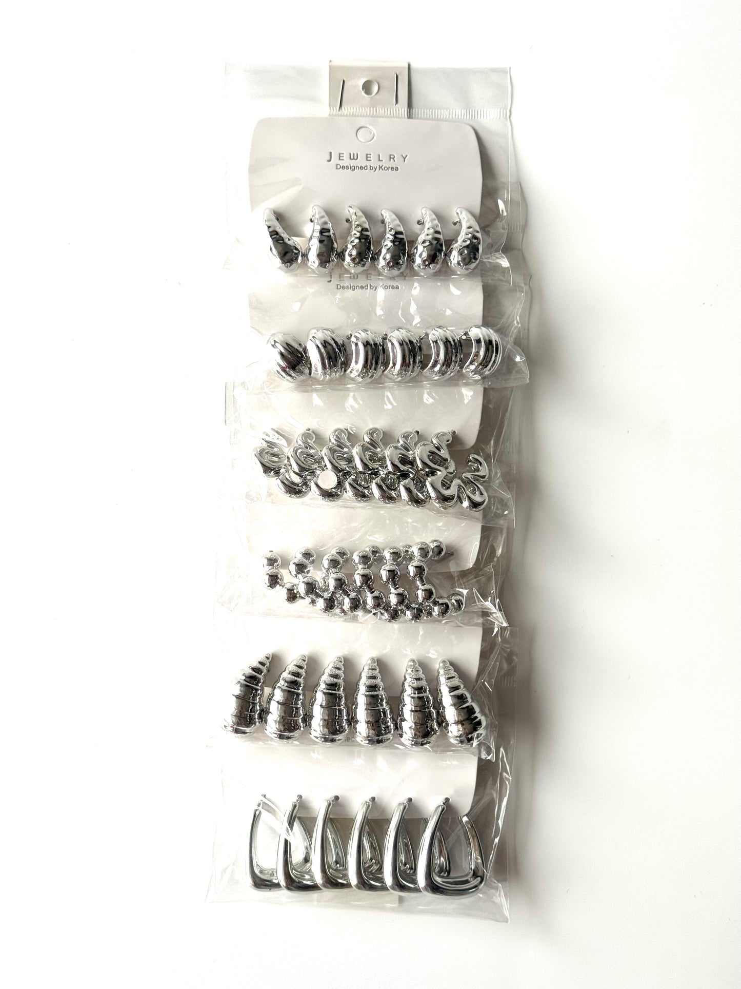 Oferta aros de fantasía #Plateado