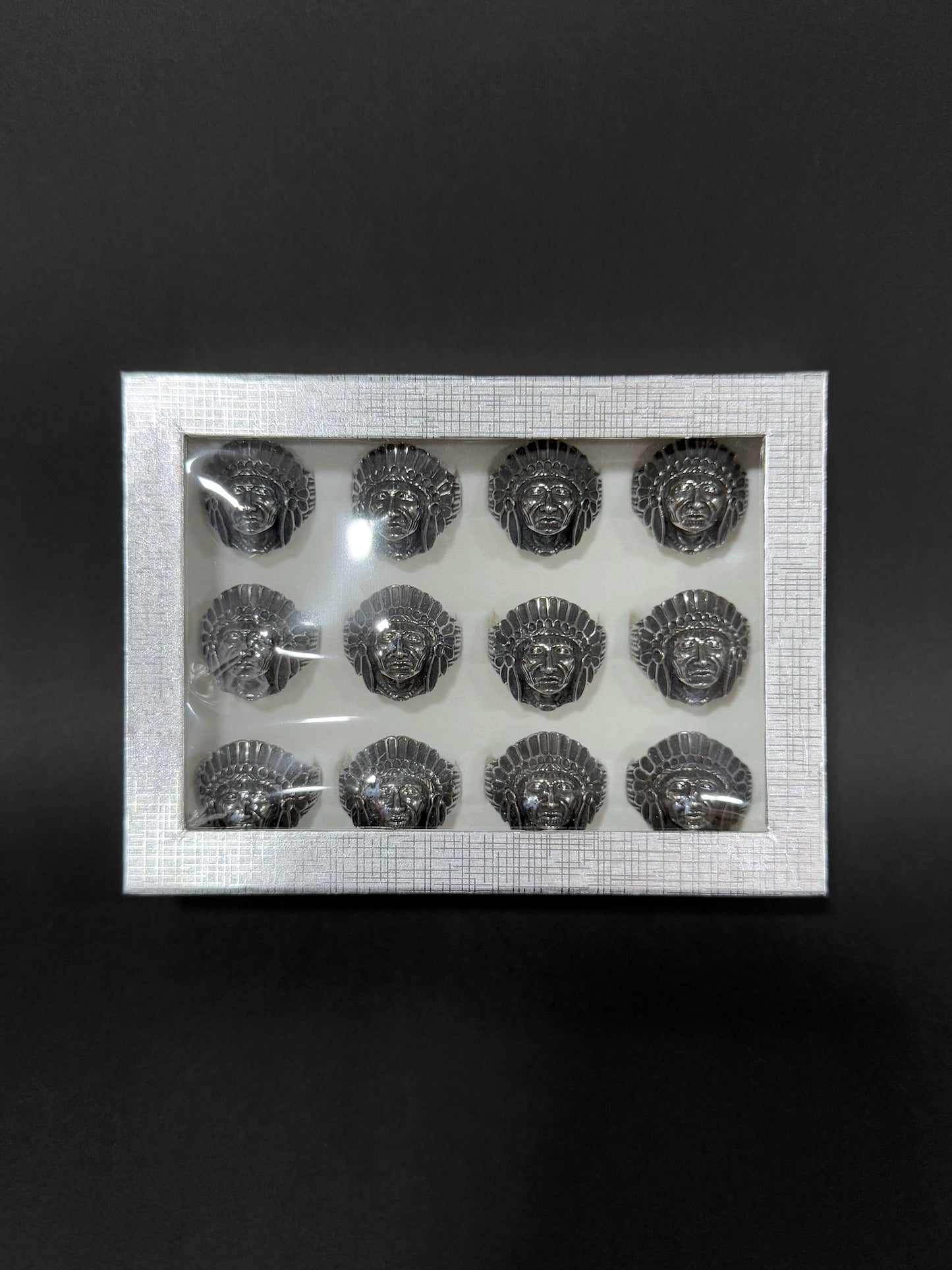 Anillo de hombre en acero vikingo #509