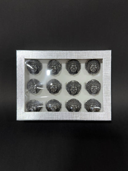 Anillo de hombre en acero vikingo #509