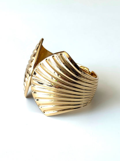 Pulsera Esclava #1412 dorado