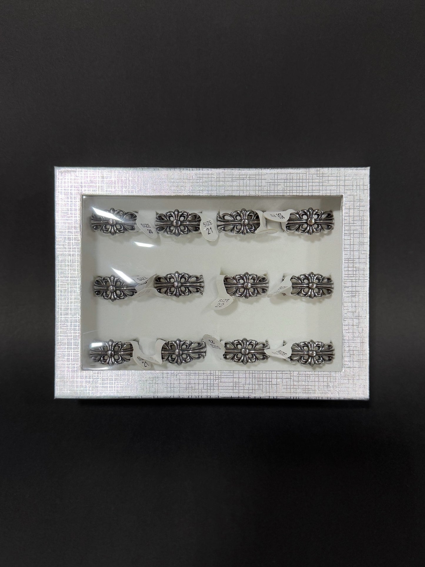 Anillo de hombre en acero vikingo #506