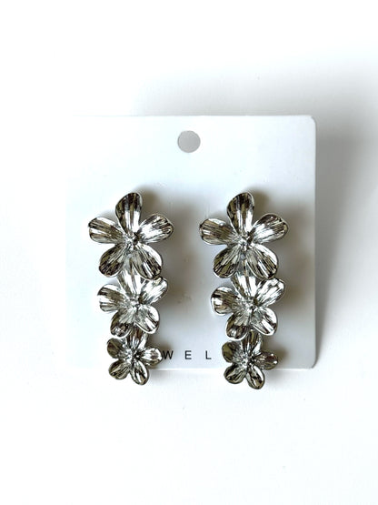 Aros de fantasía #993 plateado