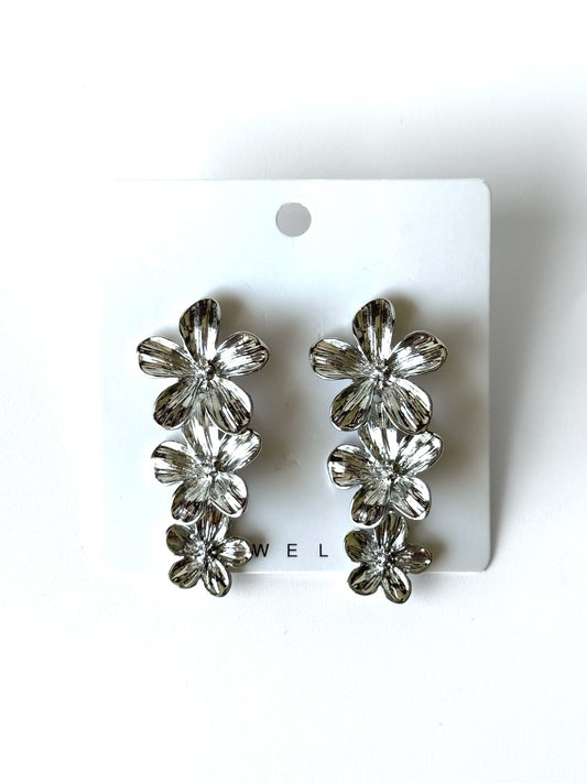 Aros de fantasía #993 plateado