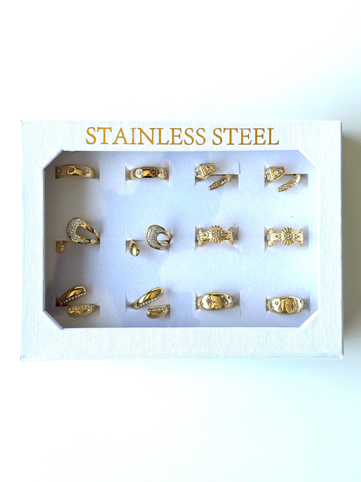 #60 ARGOLLA STRASS MULTIDISEÑO #Dorado