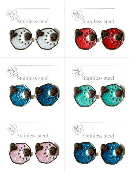 Aros de acero modelo #849 (6 unidades)