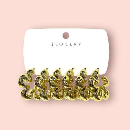 Oferta aros de fantasía #Dorado