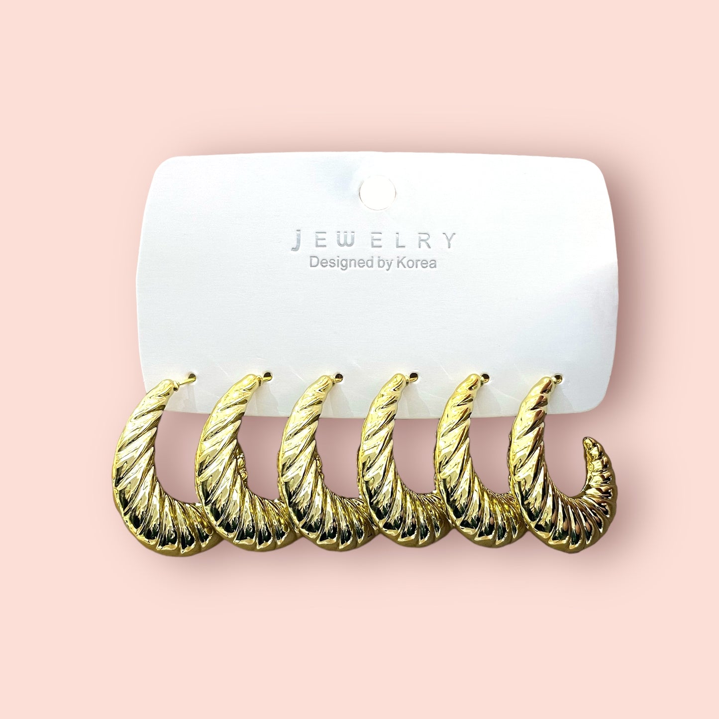 Oferta aros de fantasía #Dorado