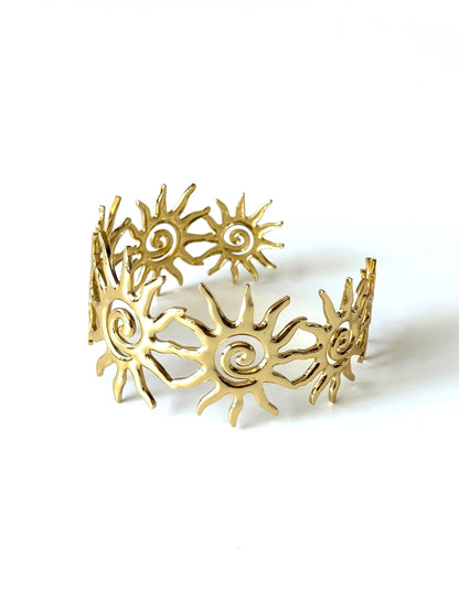 Pulsera Esclava #1419 dorado