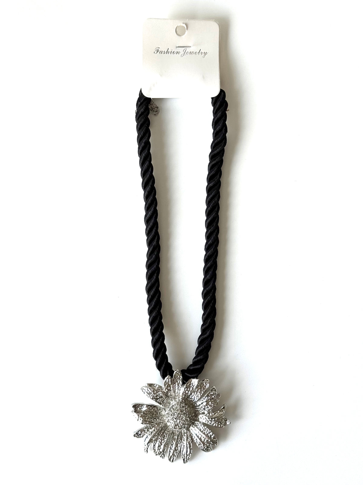 Collar de Flor #Plateado