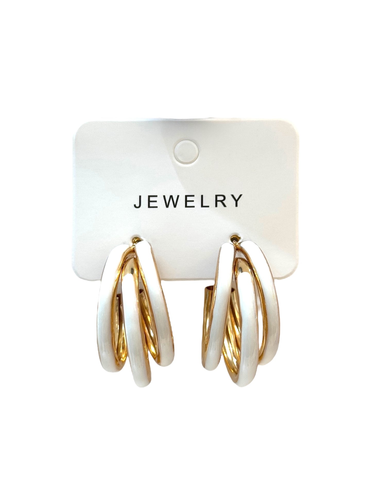 Aros en Docena #5 argolla multicolor grande