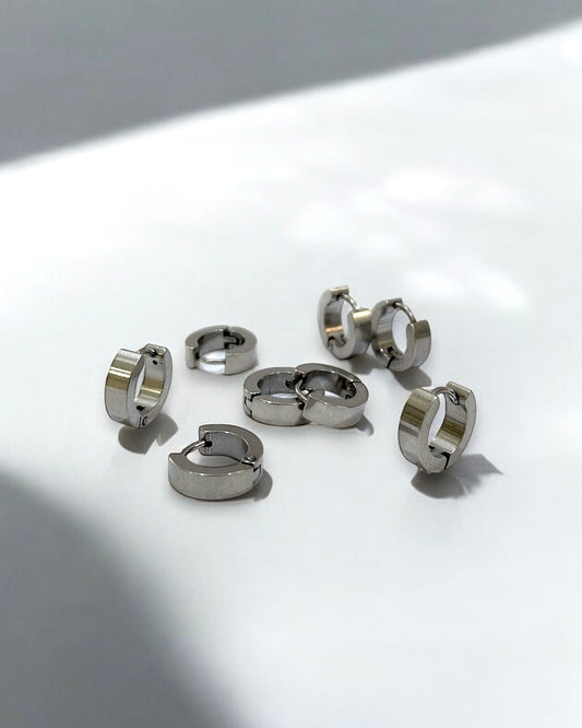 Argolla pequeña plateado