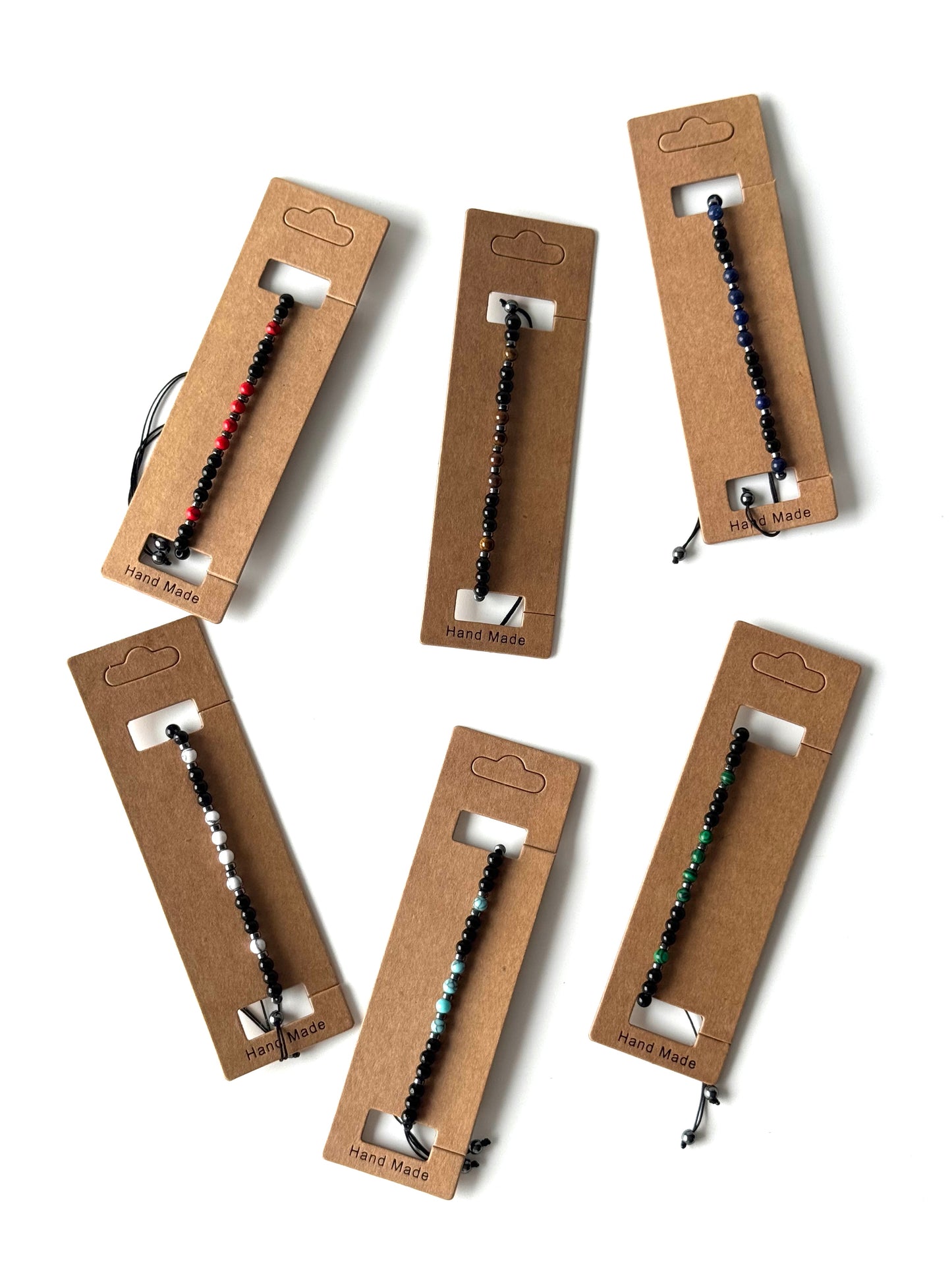 Pulsera piedras de colores