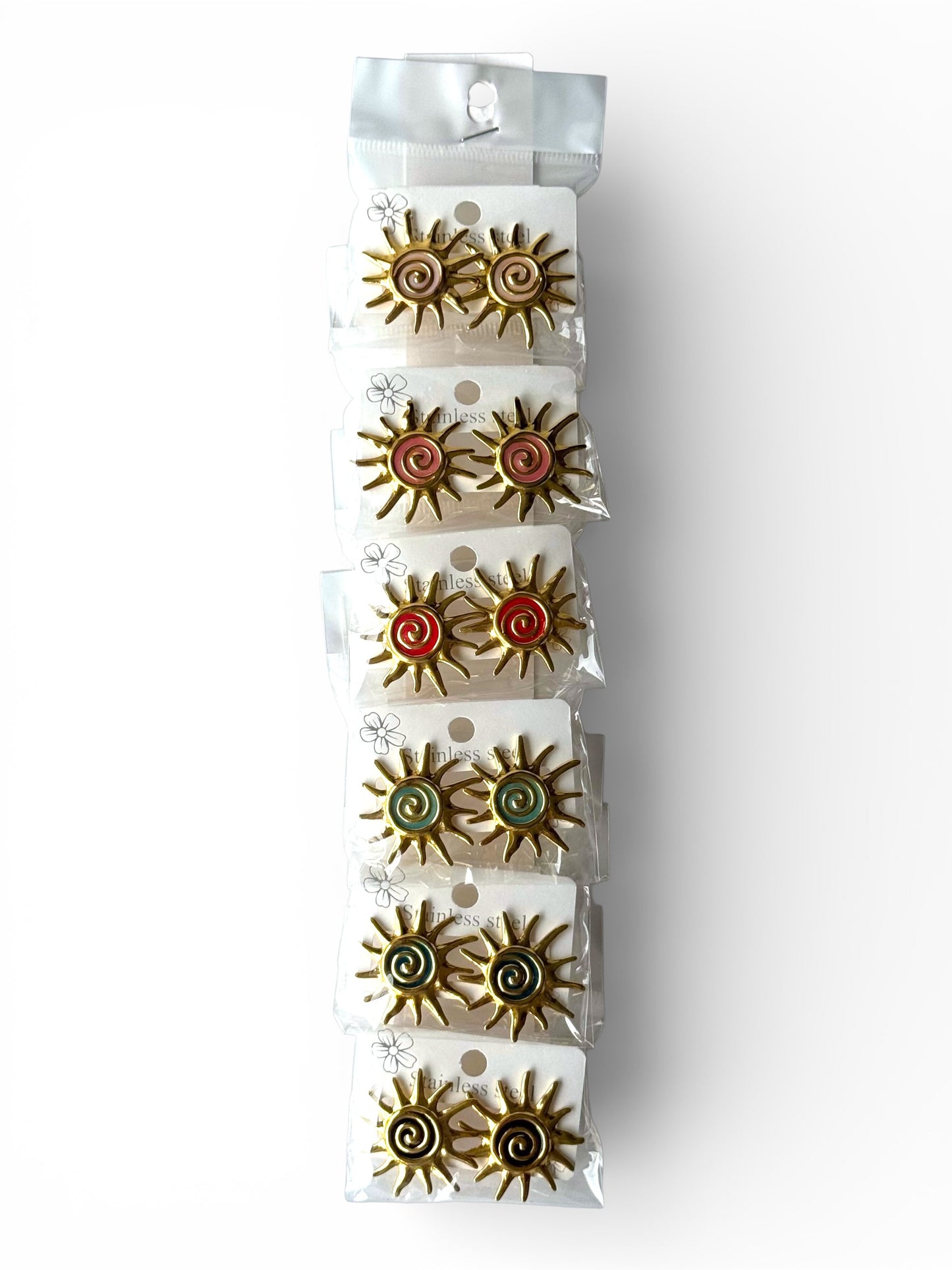 Aros de acero modelo #8568 (6 unidades)