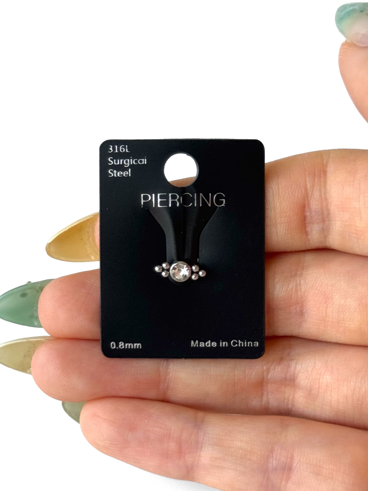 Piercing Acero_Recto #9