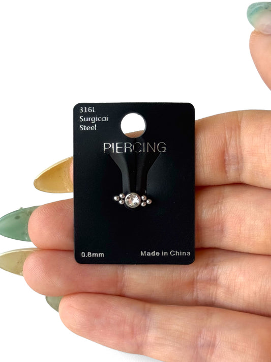 Piercing Acero_Recto #9