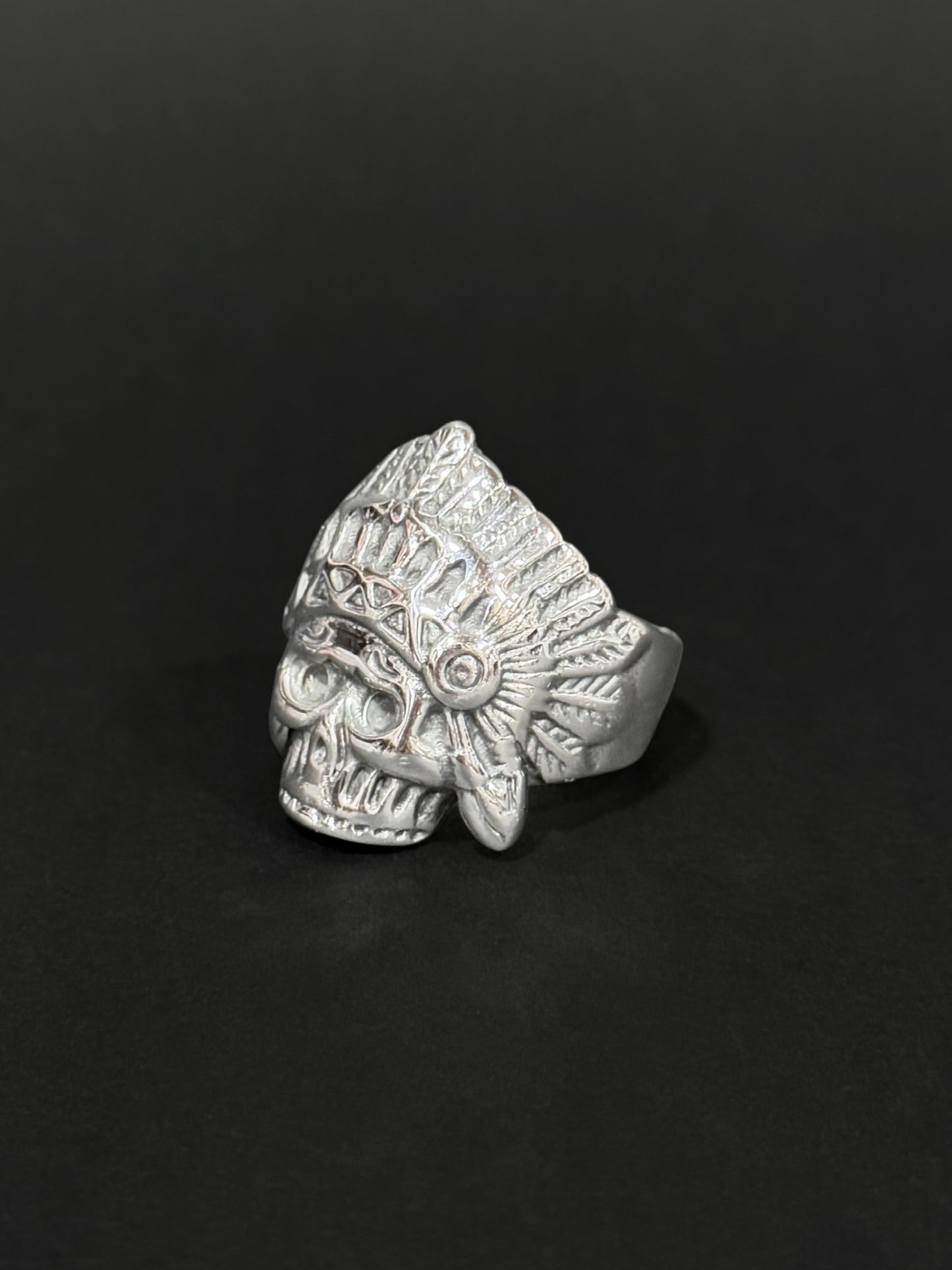 Anillo de hombre en acero vikingo #511