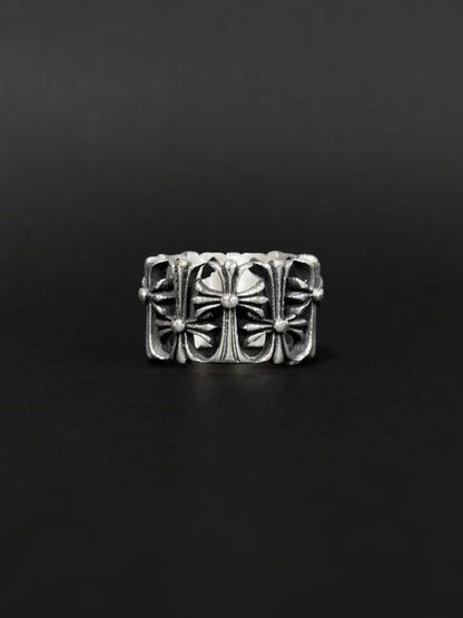 Anillo de hombre en acero vikingo #574 (Docena)